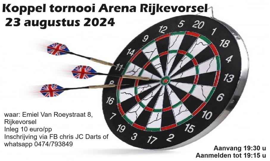 Koppel Tornooi Darts Arena Rijkevorsel