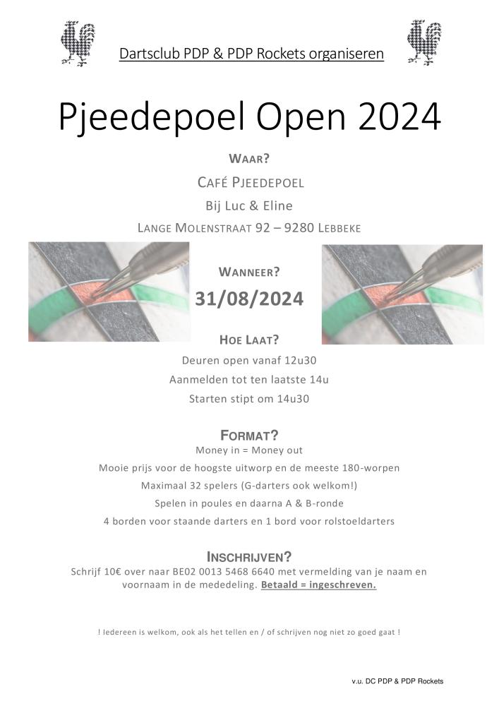 Pjeedepoel open 2024