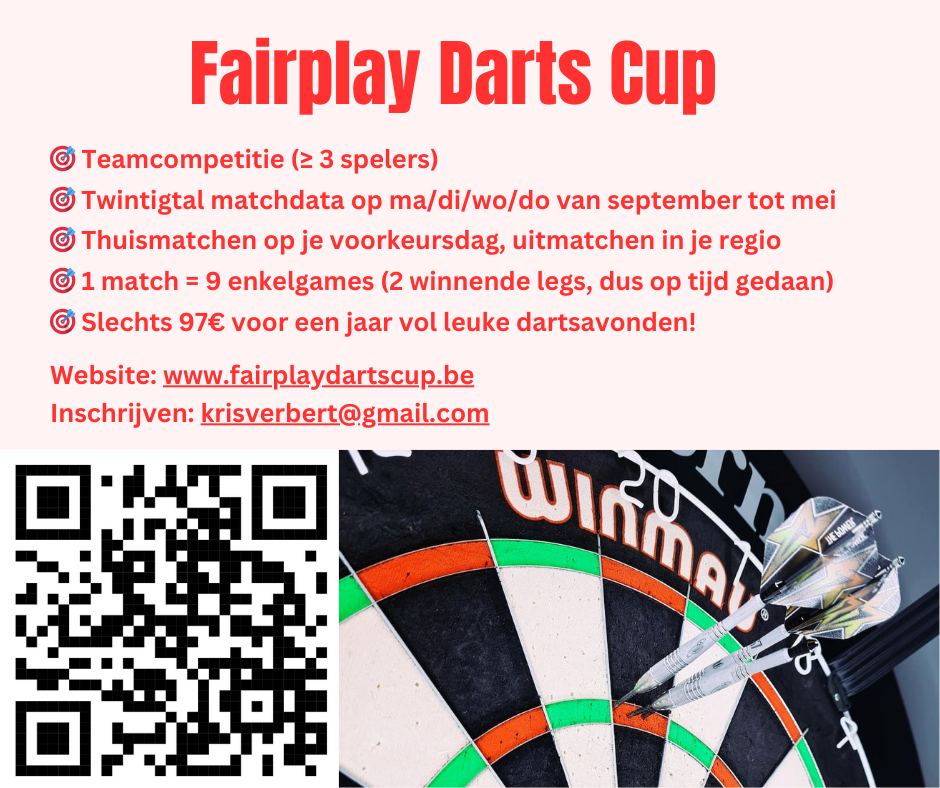 Fairplay Darts Cup (meerdere competitieregio's)
