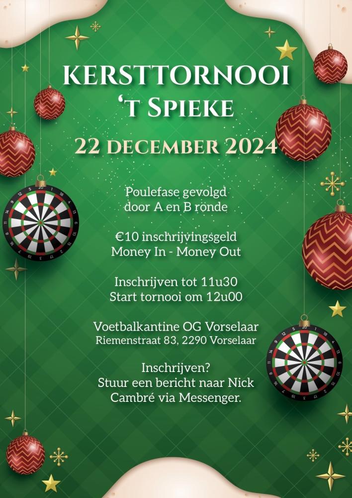 Kersttornooi Spieke