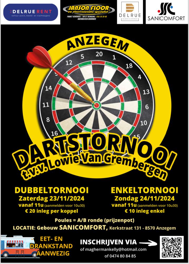 Dartstoernooi Anzegem 