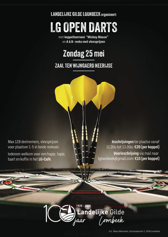 LG open Darts