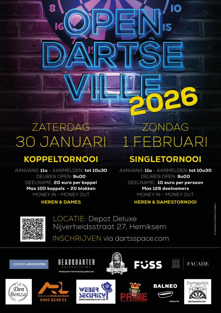 Open Dartseville 2026