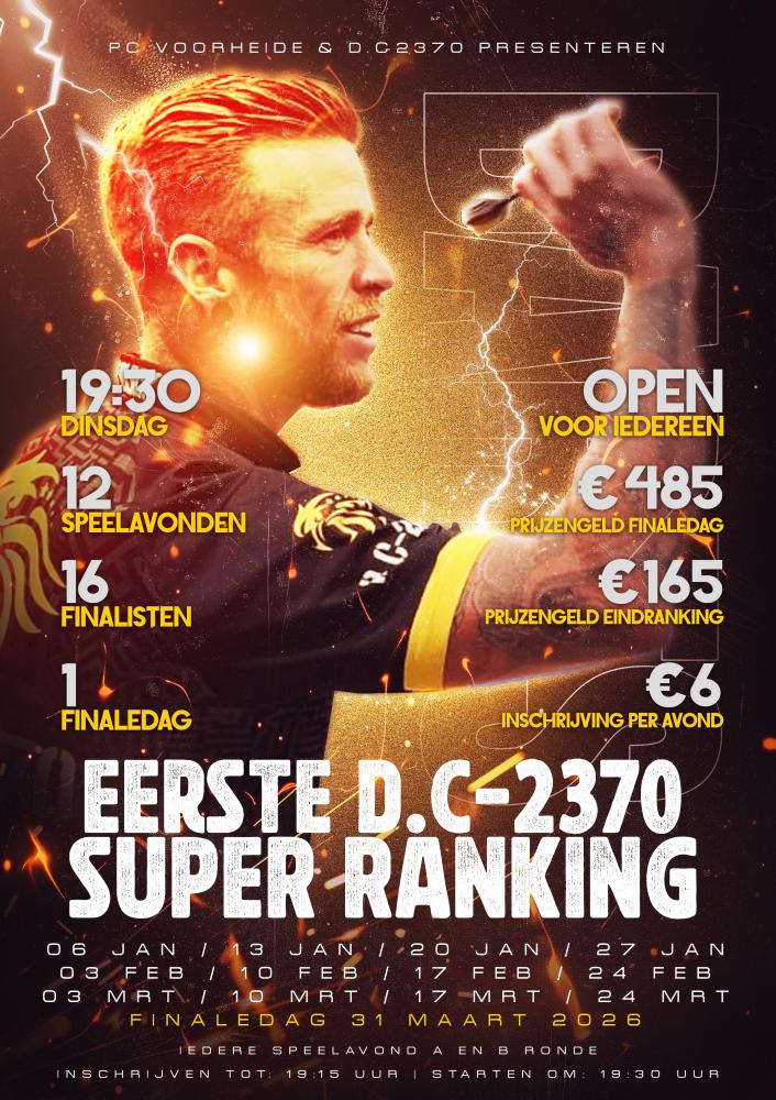 D.C-2370 Super Ranking #1 - Speeldag 12