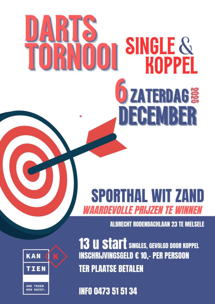 DARTSTORNOOI KANTIEN SPORTCAFE