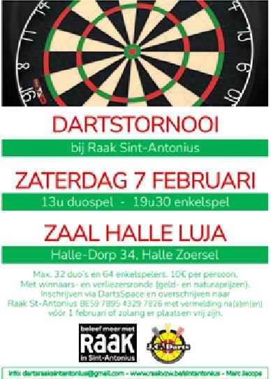 Dart toernooi Raak Sint Antonius