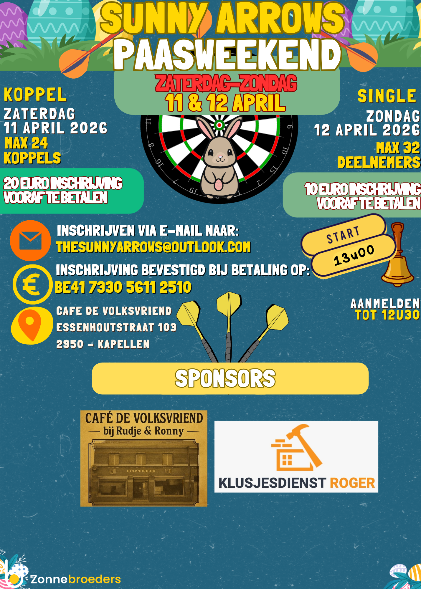 Sunny Arrows Paasweekend 2026