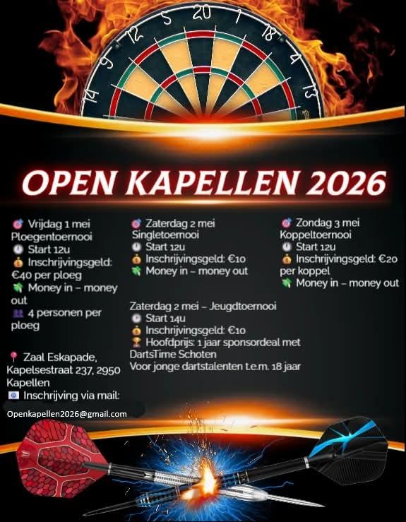 Open kapellen 2026