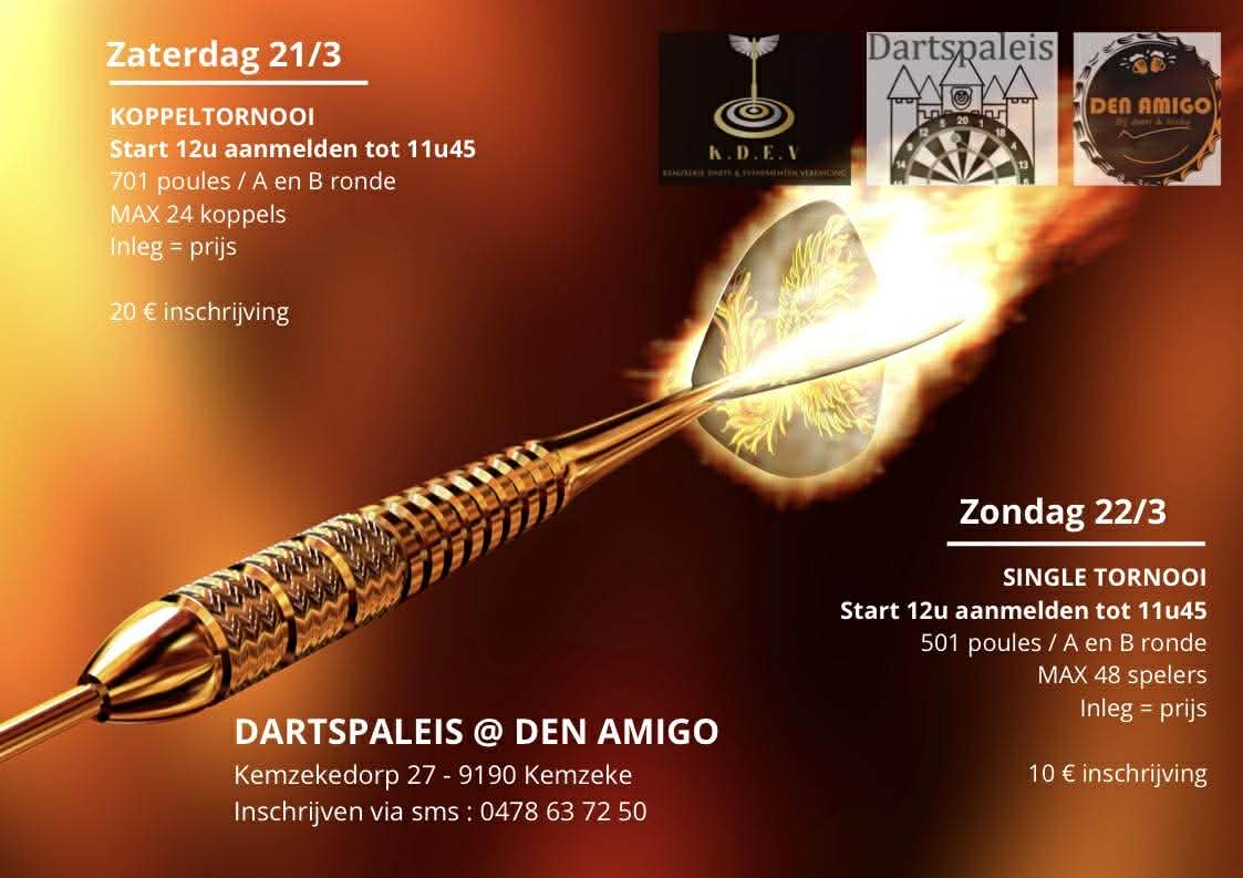 K.D.E.V single tornooi