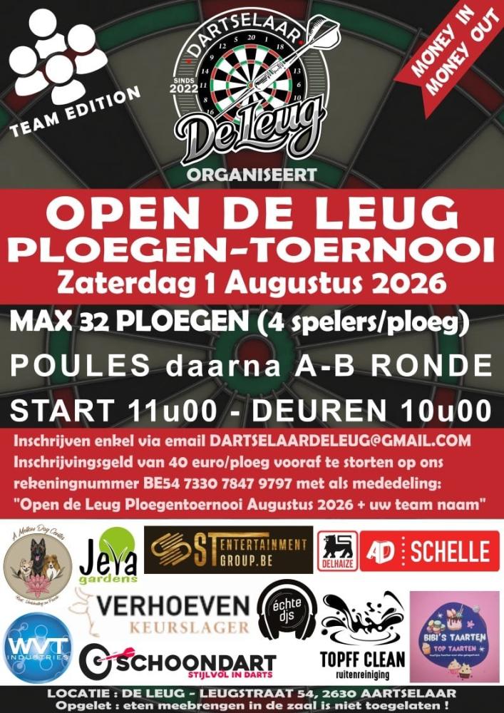 Open De Leug ploegentoernooi