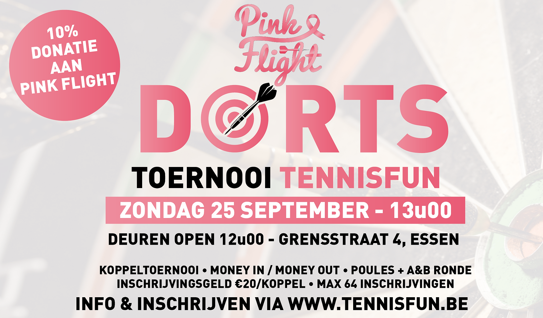 Tennisfun / Pink Flight Koppeltoernooi