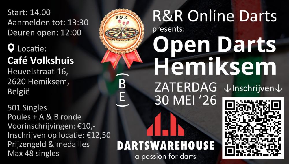 R&R Open Darts Hemiksem