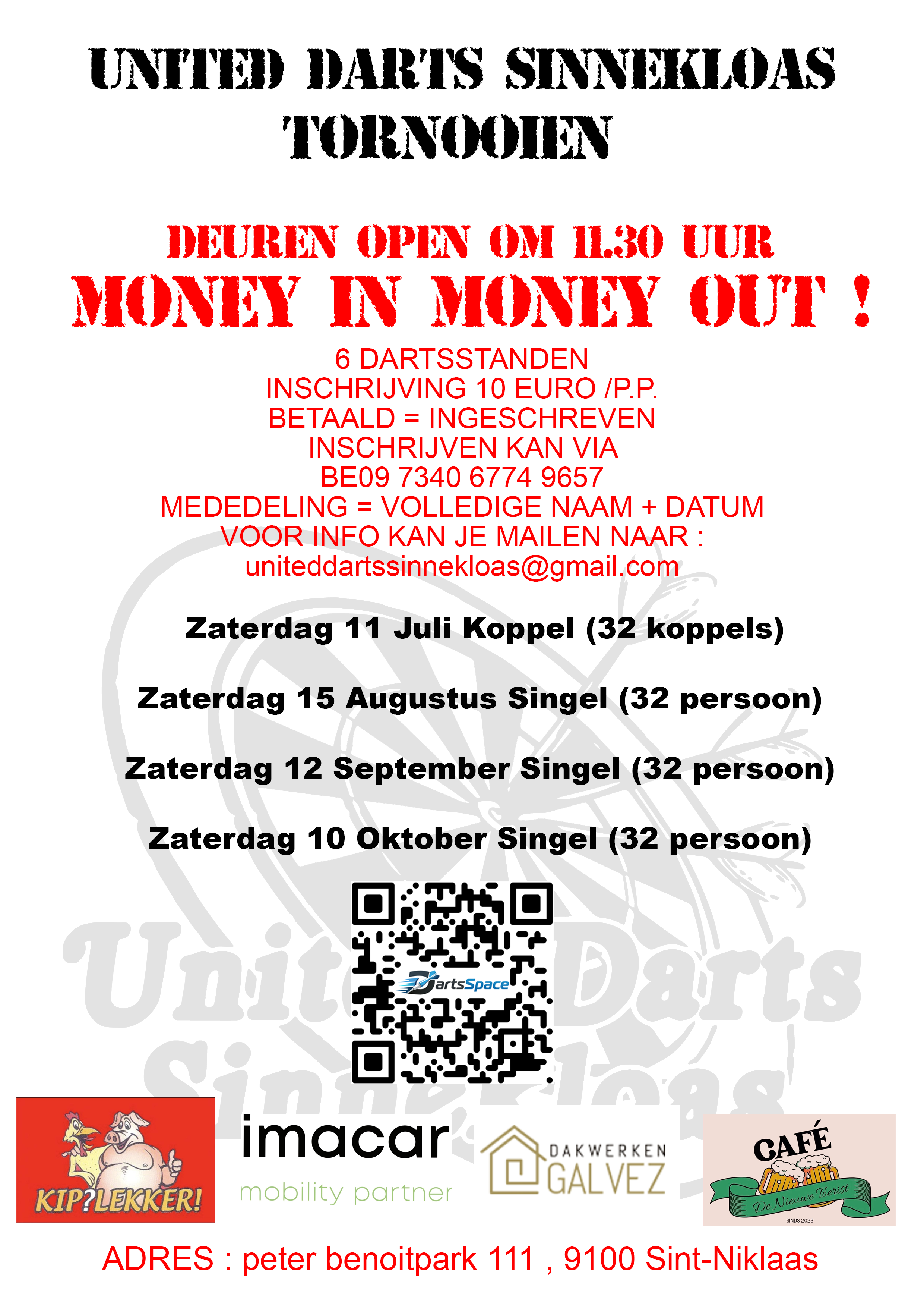 united darts sinnekloas singel