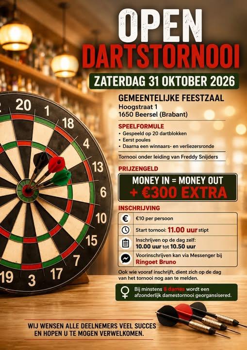 Open dartstornooien 