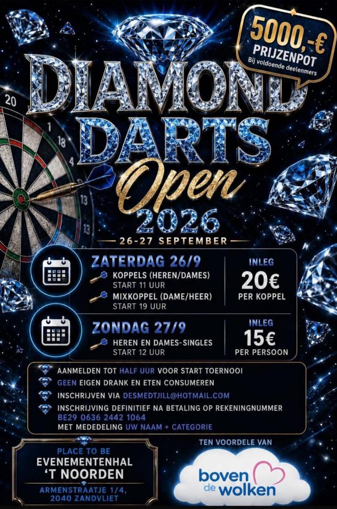 Diamond Darts Open 2026