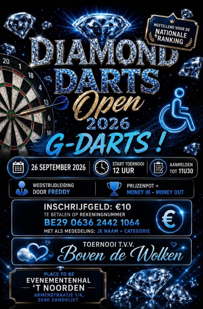 G-Darts Diamond Darts Open