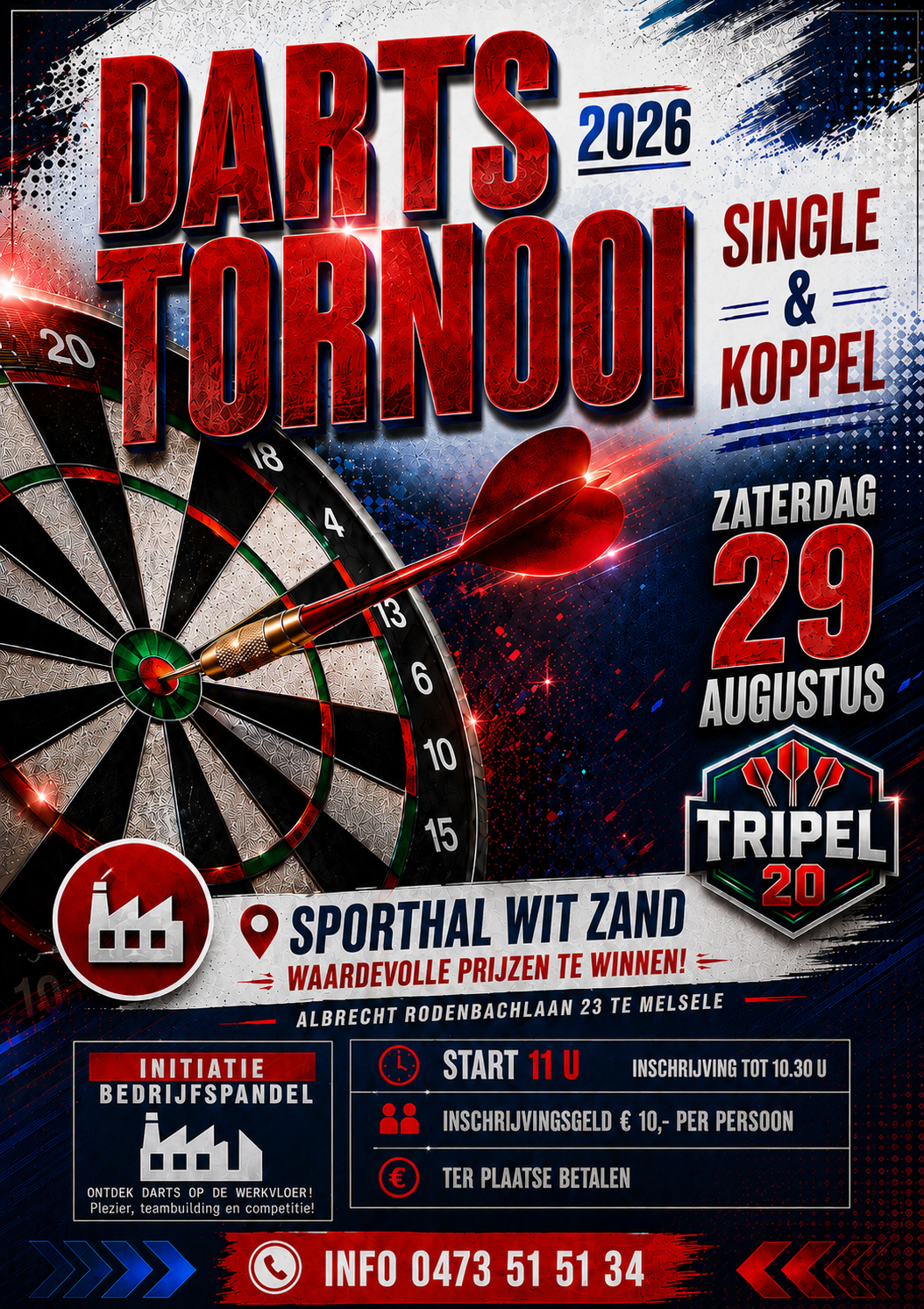 Kantien Sportcafé Singel en koppel Tornooi 