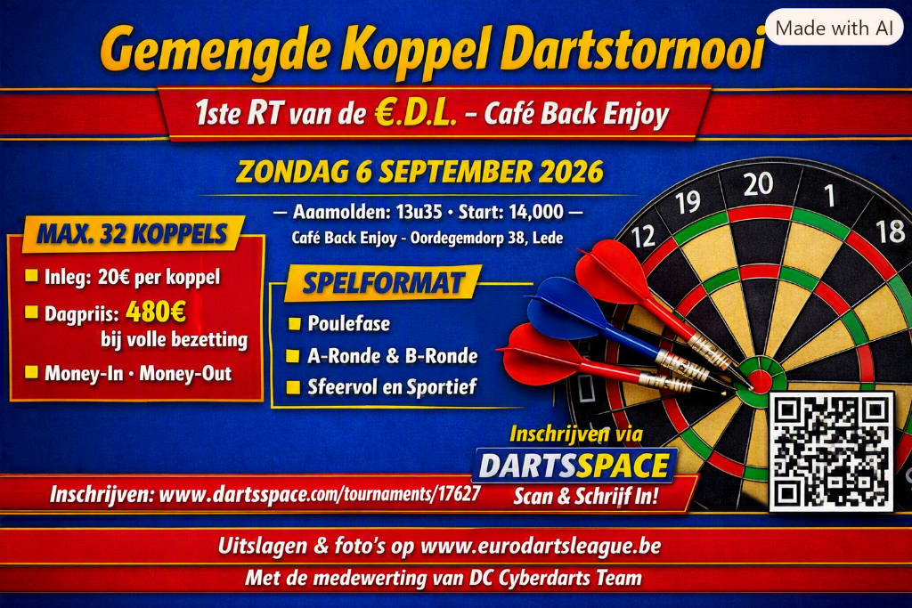 Koppel tornooi €DL 