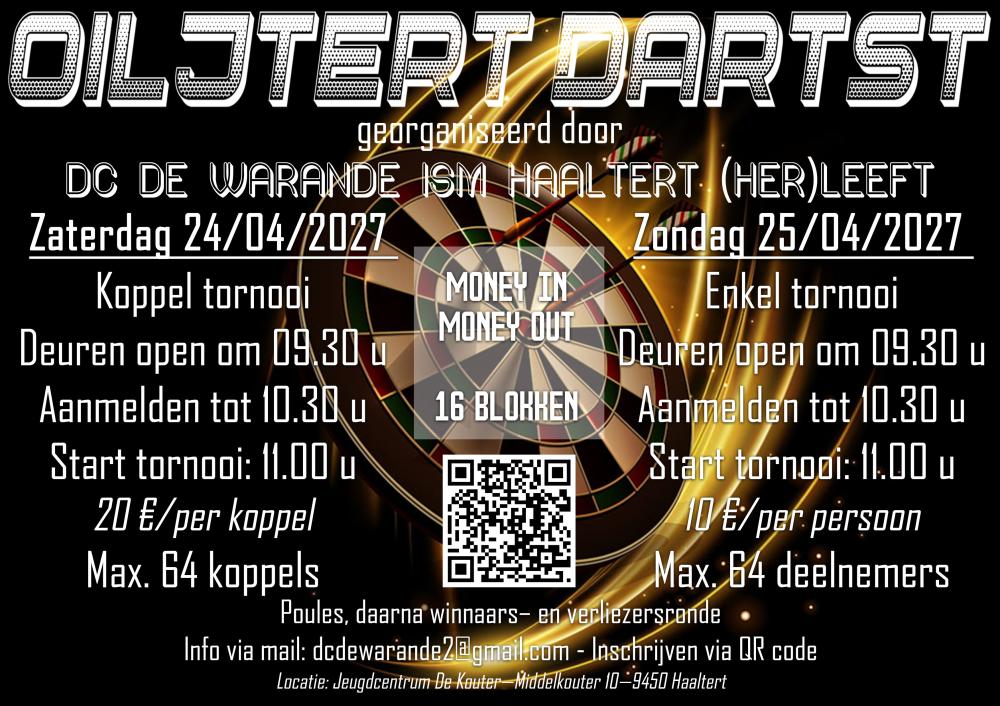 Oiljtert Dartst 2027