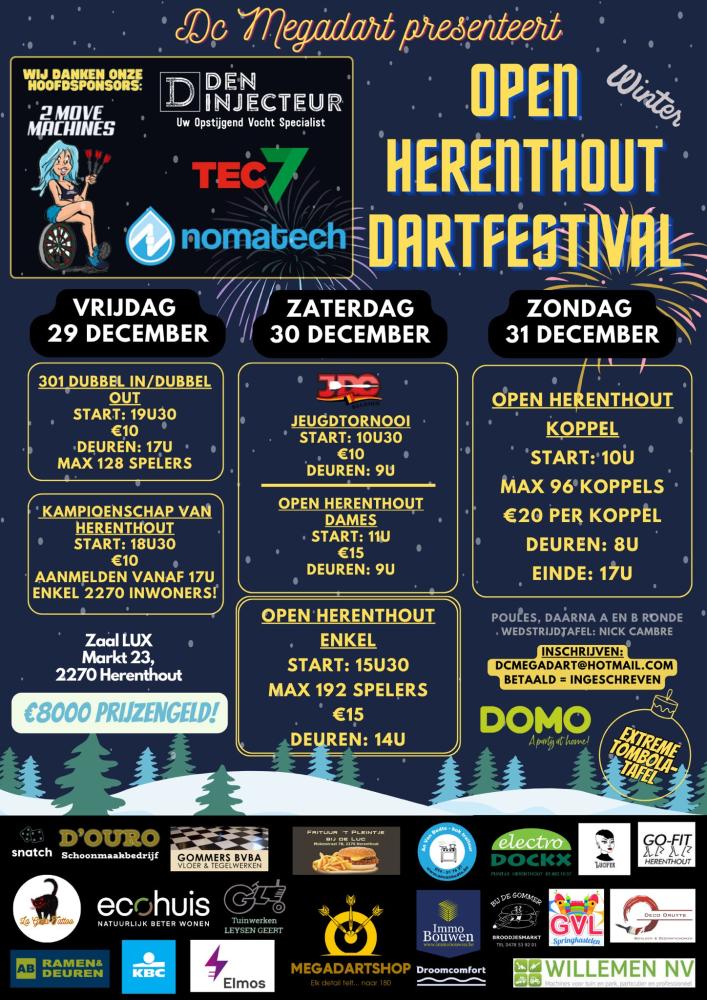 Open Herenthout Dartfestival 