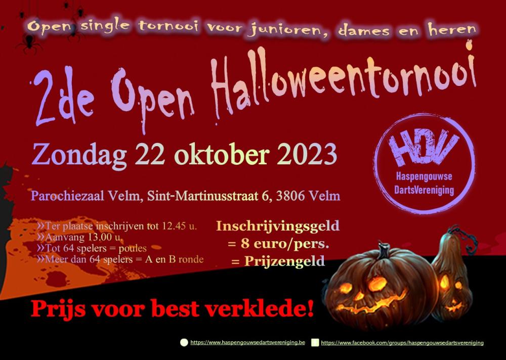 HDV 2de Open Halloweentornooi